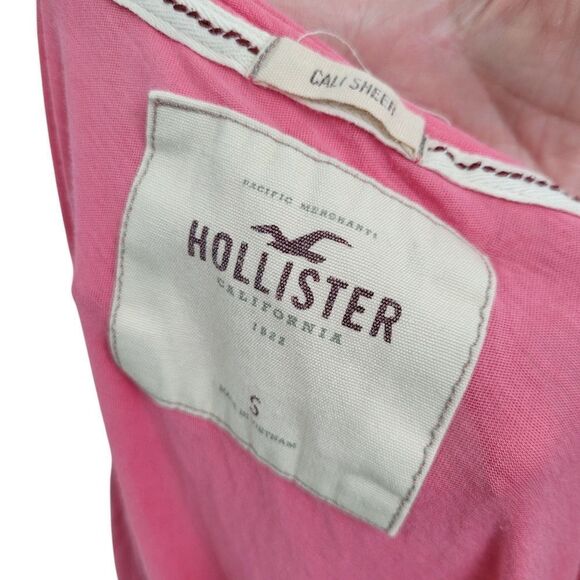2/$20 Hollister Classic Pink Top Blouse 100% Cotton Size: Small - Picture 7 of 7
